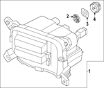 92202R0500 - : Fog Lamp Assembly for Kia Image
