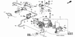 16400PLRA04 - Engine: THROTTLE BODY ASSY for Honda Image