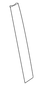 D652508W3 - : 2011-2014 Mazda 2 - Black Out Tape for Mazda: 2 Image