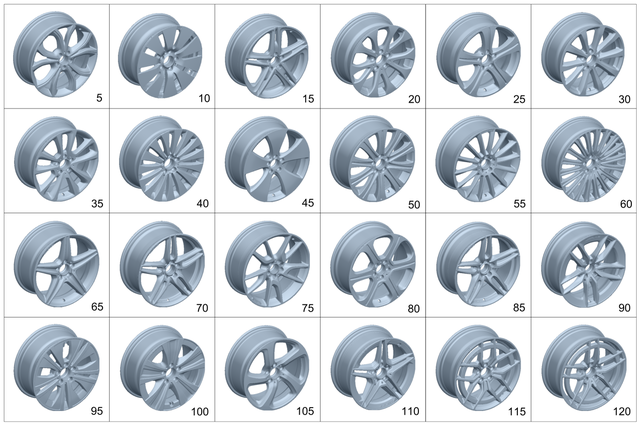 2134012100 - Wheels and Accessories: Spoke Wheel for Mercedes-Benz: E300, E350, E400, E43 AMG, E450, E53 AMG, E63 AMG S Image