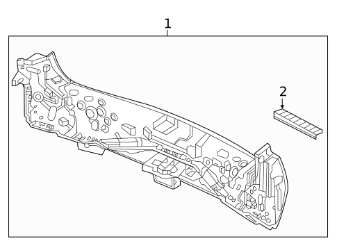 Rear Body for 2023 Acura MDX #0
