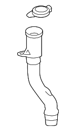 8530150011 - Wiper &amp; Washer: Washer Fluid Reservoir Filler Pipe for Lexus Image