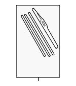 8521242120 - Electrical: Wiper Blade for Lexus: LS460, LS600h Image