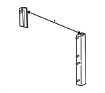 F75Z19E572CA - HVAC: Condenser Seal for Ford: Expedition | Lincoln: Blackwood, Navigator Image