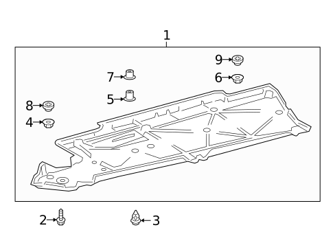 Under Cover & Splash Shields for 2021 Toyota Camry #1