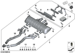 18305A2C137 - Retrofitting / Conversion / Accessories: Tailpipe Tip in Titanium for BMW Image