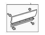 7507130062A1 - : Molding Assembly for Lexus: GS300, GS400, GS430 Image