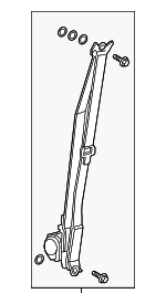4818TJBA00ZB - : Belt &amp; Retractor for Acura: RDX Image