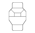978122L000 - HVAC: Discharge Hose Valve for Genesis: Electrified G80, G80, G90, GV70, GV80, GV80 Coupe | Hyundai: Accent, Elantra, Elantra Coupe, Elantra GT, Elantra N, Ioniq, Santa Cruz, Santa Fe, Santa Fe Sport, Santa Fe XL, Sonata, Tucson Image