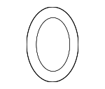 9796034350 - HVAC: A/C Line O-Ring for Hyundai Image