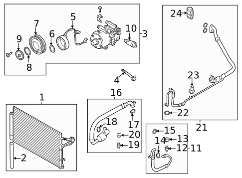 Switches & Sensors for 2023 Genesis G80 #0