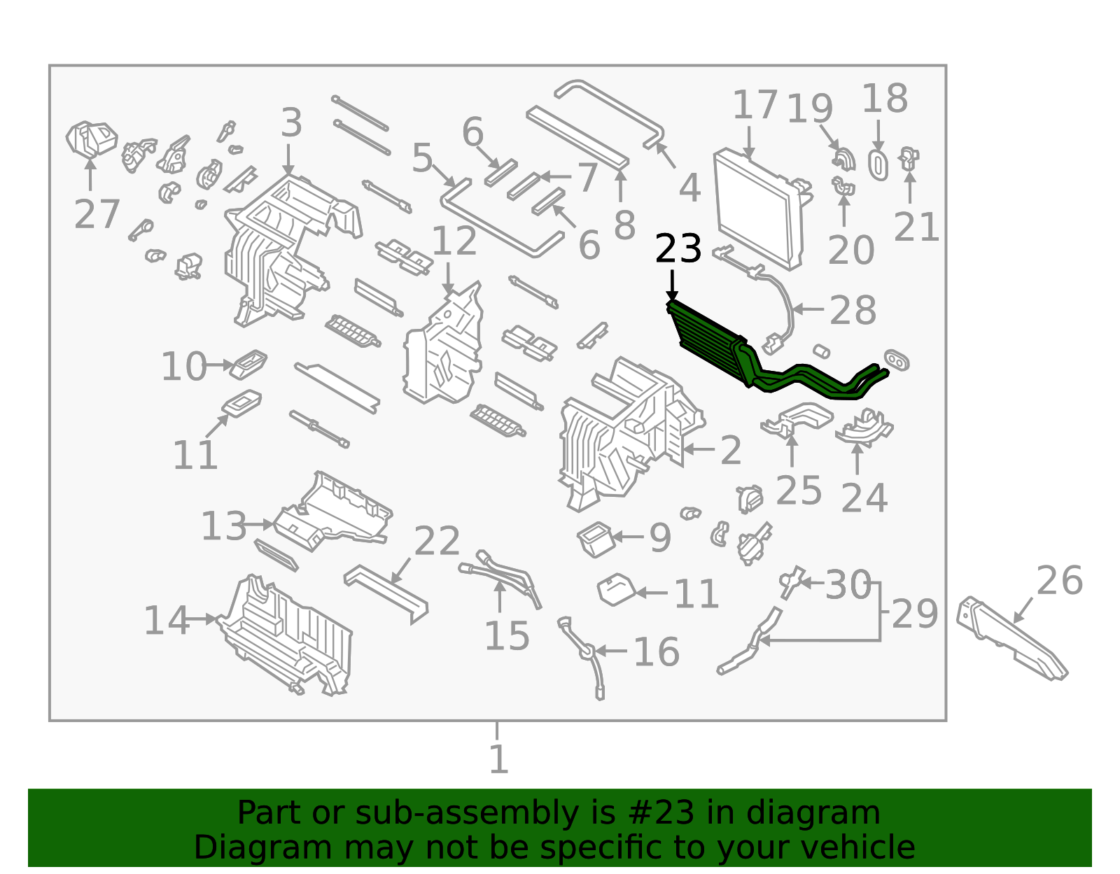 97138-J5000 - Heater Core 2018-2023 Kia Stinger | Kia.Parts Store
