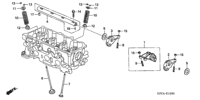 Valve - Rocker Arm for 2005 Honda Insight #0