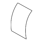 6902B357 - : Seat Back Pad for Mitsubishi: Mirage Image