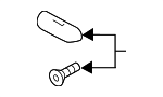 8X0898924 - Body: Handle for Audi Image