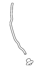8V5877203A - Body: Drain Hose for Audi Image