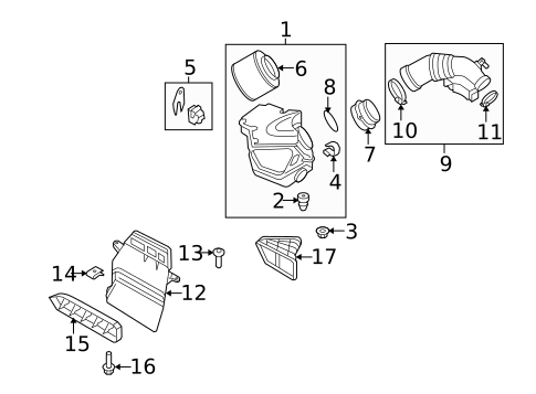 Air Intake for 2017 Audi Q5 #0