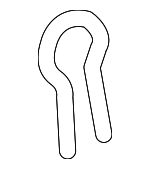 MB858800 - Body: Power Booster Retainer Clip for Mitsubishi: Eclipse Cross, Mirage, Mirage G4, Outlander Sport Image