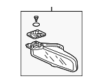 76430SAA003ZA - : Mirror Inside for Honda: Fit Image