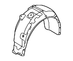 86822JI000 - : Wheelhouse Liner for Hyundai Image