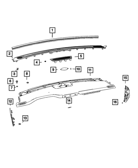 Instrument Panel for 2023 Jeep Compass #2
