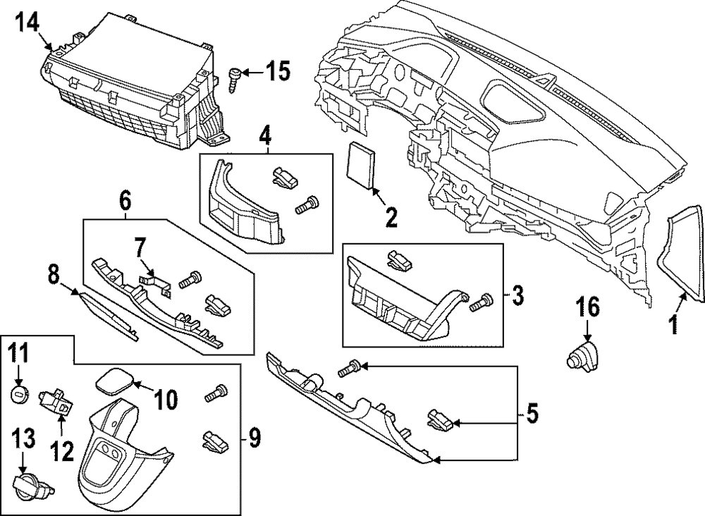 2022-2024 Hyundai Ioniq 5 Fuse Box Cover 84753-GI100-YGN
