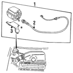 4583019 - Electrical: Cable for Saab: 900, 9000 Image
