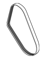 6M903137AM - : Serpentine Belt for Audi: A8 Quattro Image