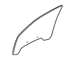 10412063 - Body: Door Glass for Pontiac: Aztek Image