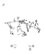68348103AC - Electrical: Instrument Panel Wiring for Mopar Image