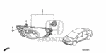 93903253G0 - Electrical/Exhaust/Heater/Fuel: SCREW, TAPPING (5X16) for Honda Image