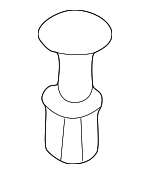 51498166702 - Body: Rear Body Trim Rivet for BMW: 323Ci, 323i, 325Ci, 325i, 325xi, 328Ci, 328i, 330Ci, 330i, 330xi, 335i, 335is, 740i, 740iL, 750iL, M3, X4, X6, Z3 Image