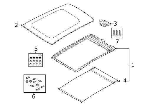 Sunroof for 2018 Jaguar XF #0