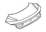 41009451232 - Body: Trunk Lid for BMW: 840i, 840i xDrive, M8, M850i xDrive Image