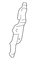 77298SZ3J00 - : Mount Bracket for Acura Image