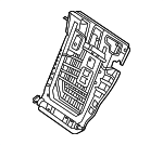 9207902 - Body: Seat Back Frame for Mercedes-Benz Image