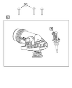 68217305AH - Cooling: Thermostat Housing for Chrysler: Pacifica, Voyager | Ram: ProMaster 1500, ProMaster 2500, ProMaster 3500 Image