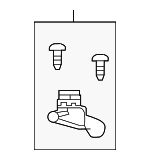 8119360120 - Electrical: Repair Bracket for Lexus: LX570 Image