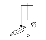 10426586 - Body: Handle, Outside for Pontiac: Aztek Image