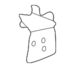 10430807 - : Lower Hinge for Buick: Rendezvous | Pontiac: Aztek Image