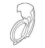 B25D33261 - : Splash Shield for Mazda: Protege, Protege5 Image