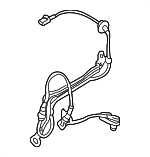 B25D4373XG - : ABS Sensor Wire for Mazda: Protege, Protege5 Image