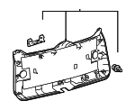 647800E160C0 - : Lower Gate Trim for Toyota: Grand Highlander Image