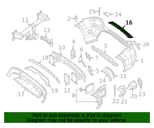 Mercedes GLE 350 Bumper Step Pad 2016–2018 | OEM 1668853374 ...