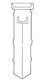 1HU571T1AA - Body: Headrest Guide for Chrysler: Town &amp; Country | Dodge: Grand Caravan Image