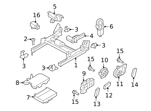 Tracks & Components for 2017 Volkswagen Tiguan Limited #1