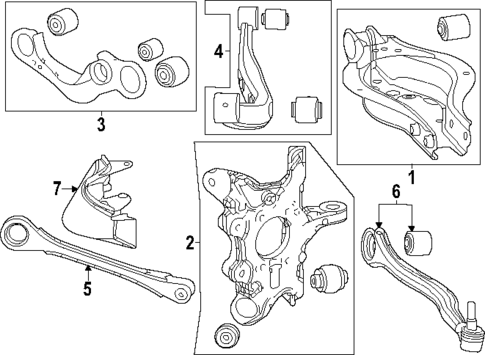 Rear Suspension for 2025 Toyota Crown Signia #1
