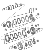 5142830AA - G56; 6-Speed; Manual Transmission: First Gear Needle Bearing for Mopar Image image
