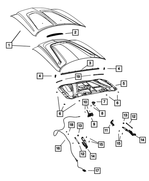 Hood and Hood Release for 2014 Dodge Charger #0