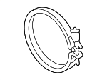 8W0253725D - Exhaust: Converter &amp; Pipe Clamp for Audi Image
